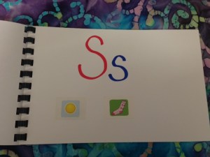 photo-165 The first page of Sophia's name book.