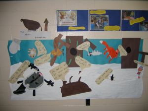 The Mitten - interactive writing