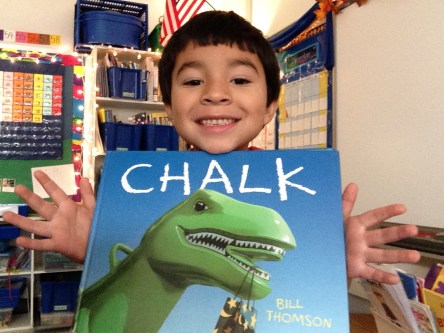 A shelfie with a favorite book.