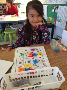 Matching letters to ABC chart