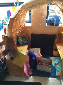 Reading in the Gingerbread House